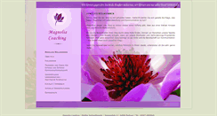 Desktop Screenshot of magnolia-coaching.de