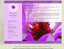 Tablet Screenshot of magnolia-coaching.de